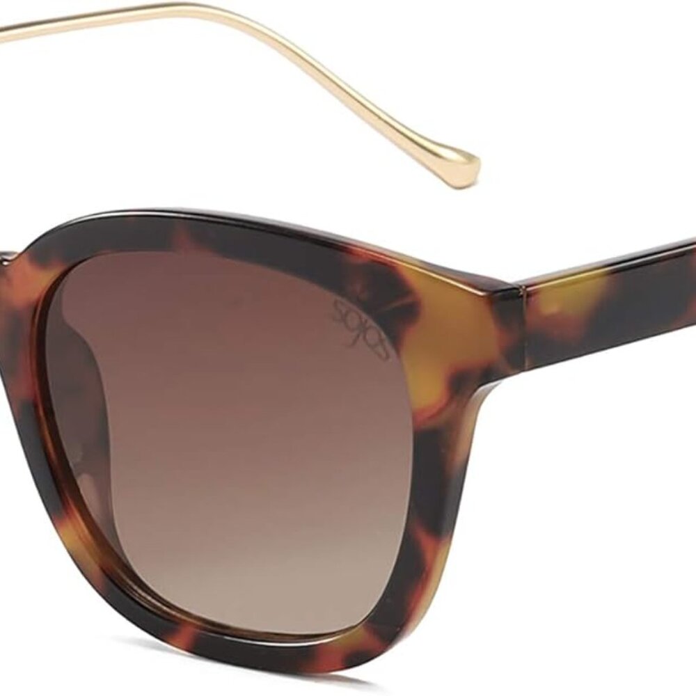 Classic Square Polarized Sunglasses Womens Mens Retro Trendy UV400 Sunnies